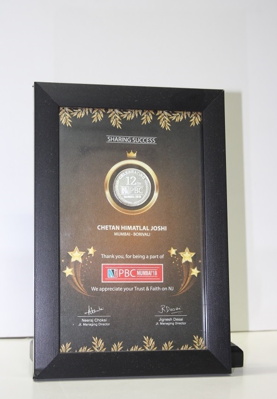 Achieved 12Years of Mutual Fund distribution award